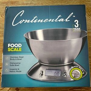 Stainless Steel Kitchen Scale - Silver